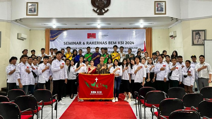 BEM Kristiani Seluruh Indonesia Deklarasi Pilkada Damai 2024